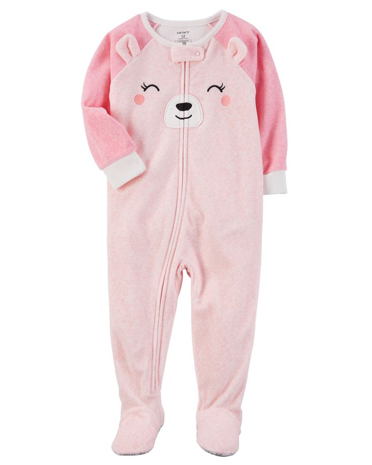 Carter's Long Sleeve One Piece Pajama-Toddler Girls (6M-5T) - ADDROS.COM