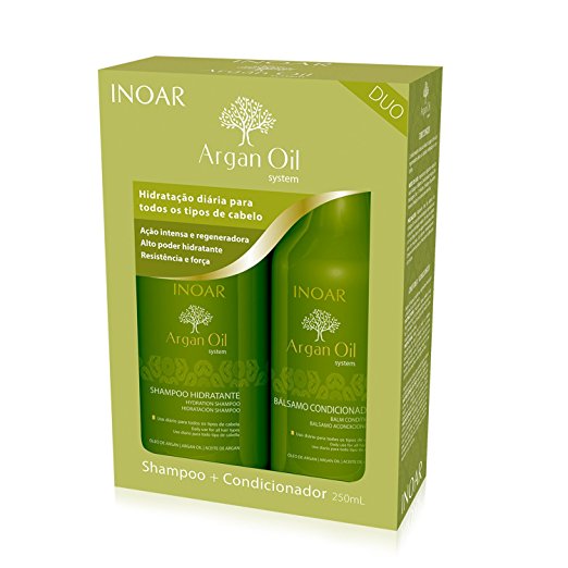 INOAR Argan Oil Duo Kit (Shampoo + Conditioner) - ADDROS.COM