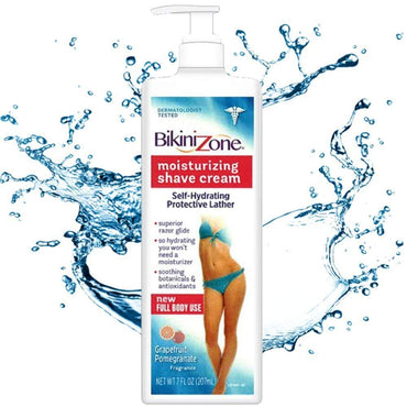 Bikini Zone Moisturizing Shave Cream Grapefruit Pomegrante - ADDROS.COM