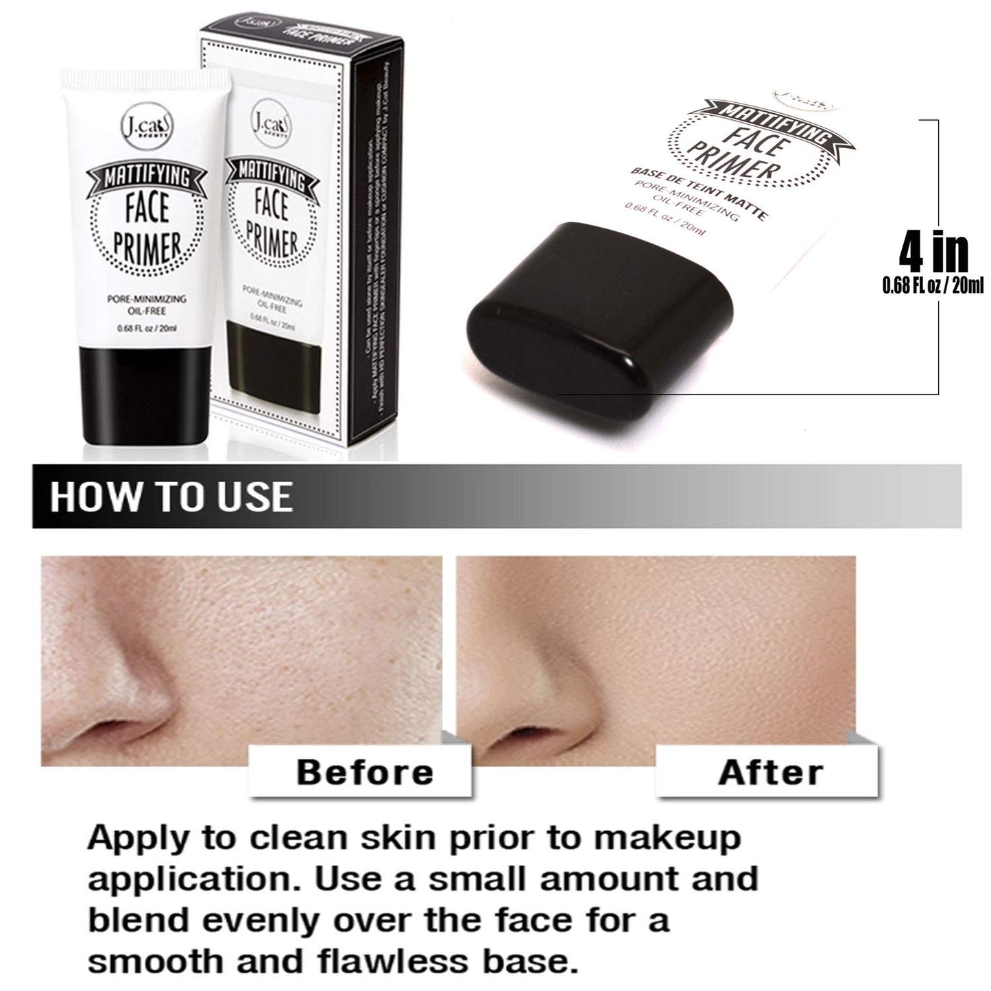 J.Cat Beauty Mattifying - (MFP101) Face Primer