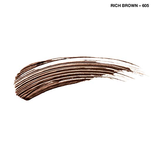 COVERGIRL Easy Breezy Brow Shape + Define Brow Mascara, 605 Rich Brown - ADDROS.COM