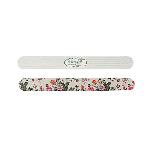 The Vintage Cosmetic Company Twin Pack, Floral Emery Boards - ADDROS.COM