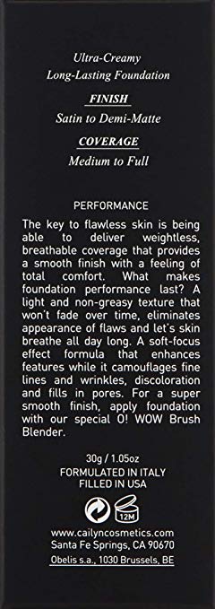 CAILYN Cosmetics O! Wow Foundation - 05 Cacao - ADDROS.COM