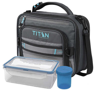 TITAN Deep Freeze Expandable Lunch Box with Ice Walls (Assorted Color)