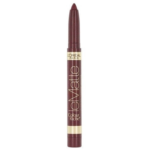 L'OREAL Paris Colour Riche Le Matte Full Coverage Lipcolour - 404 Matte-r of Fact - ADDROS.COM