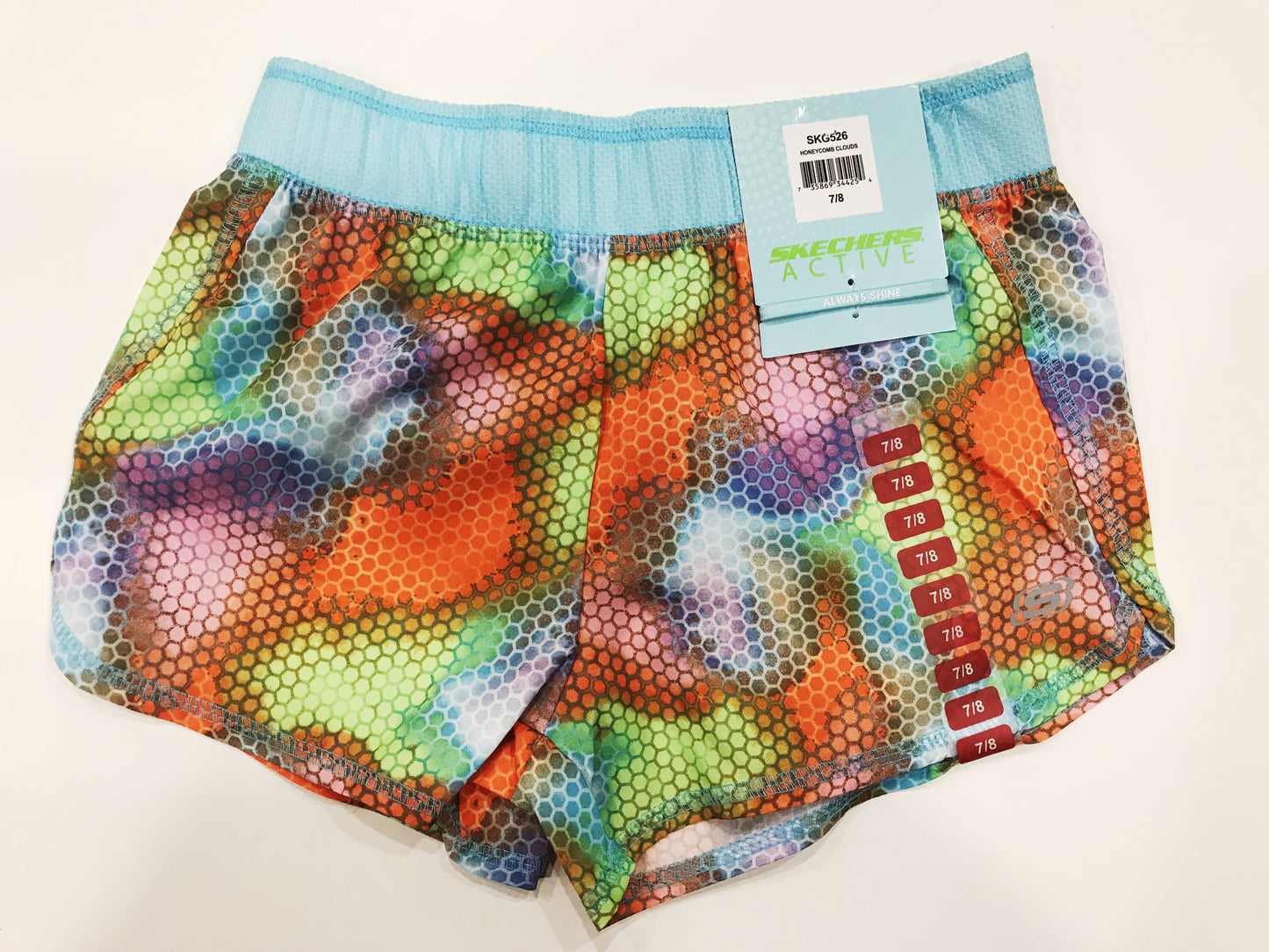 Skechers Active Short Honeycomb Clouds (Size 7/8) - ADDROS.COM