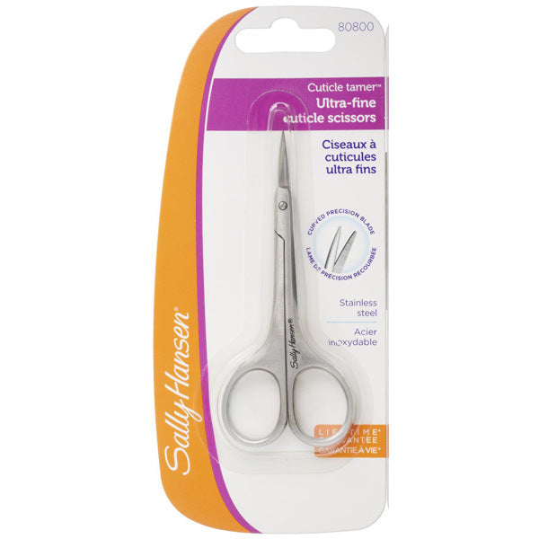 Sally Hansen Cuticle Tamer-Cuticle Scissors-Ultra Fine Tip (80800) - ADDROS.COM