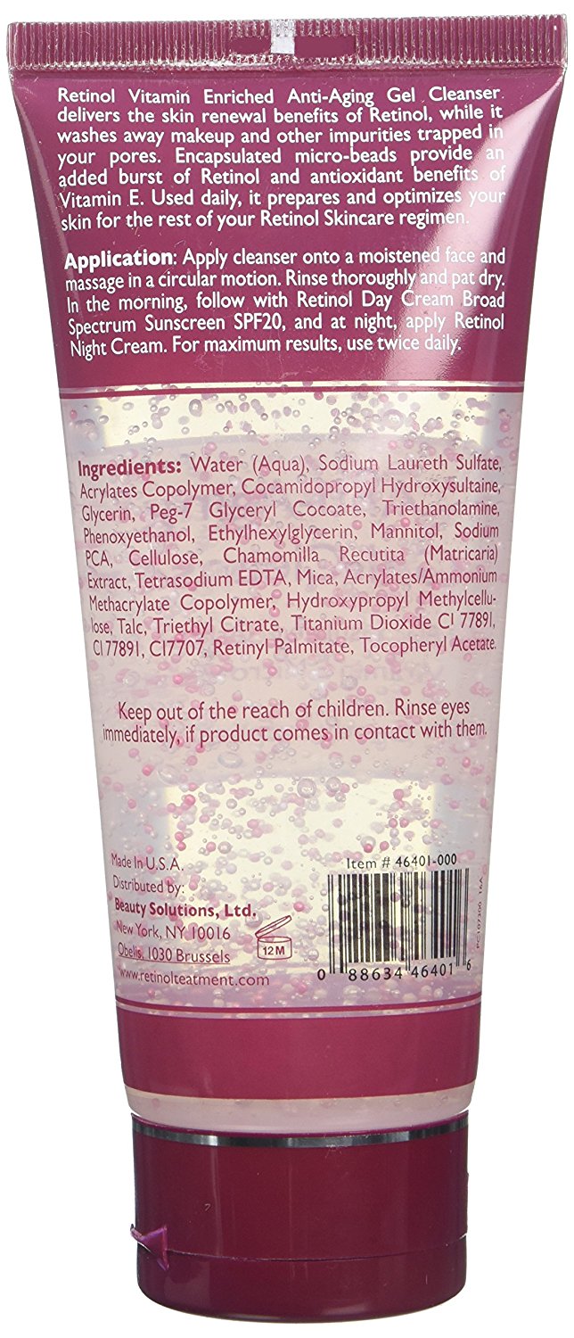 RETINOL Anti-Aging Gel Cleanser - ADDROS.COM