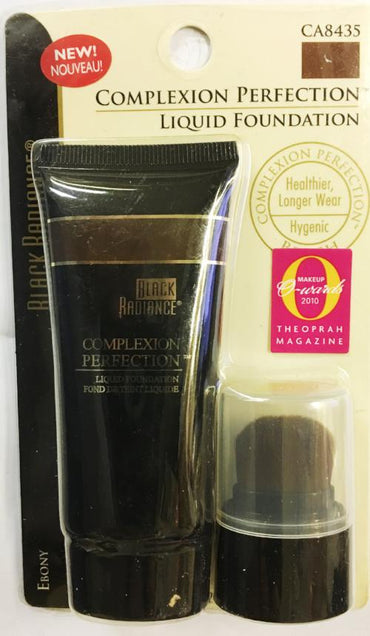 Black Radiance Complexion Perfection Liquid Foundation, Ebony CA8435 - ADDROS.COM