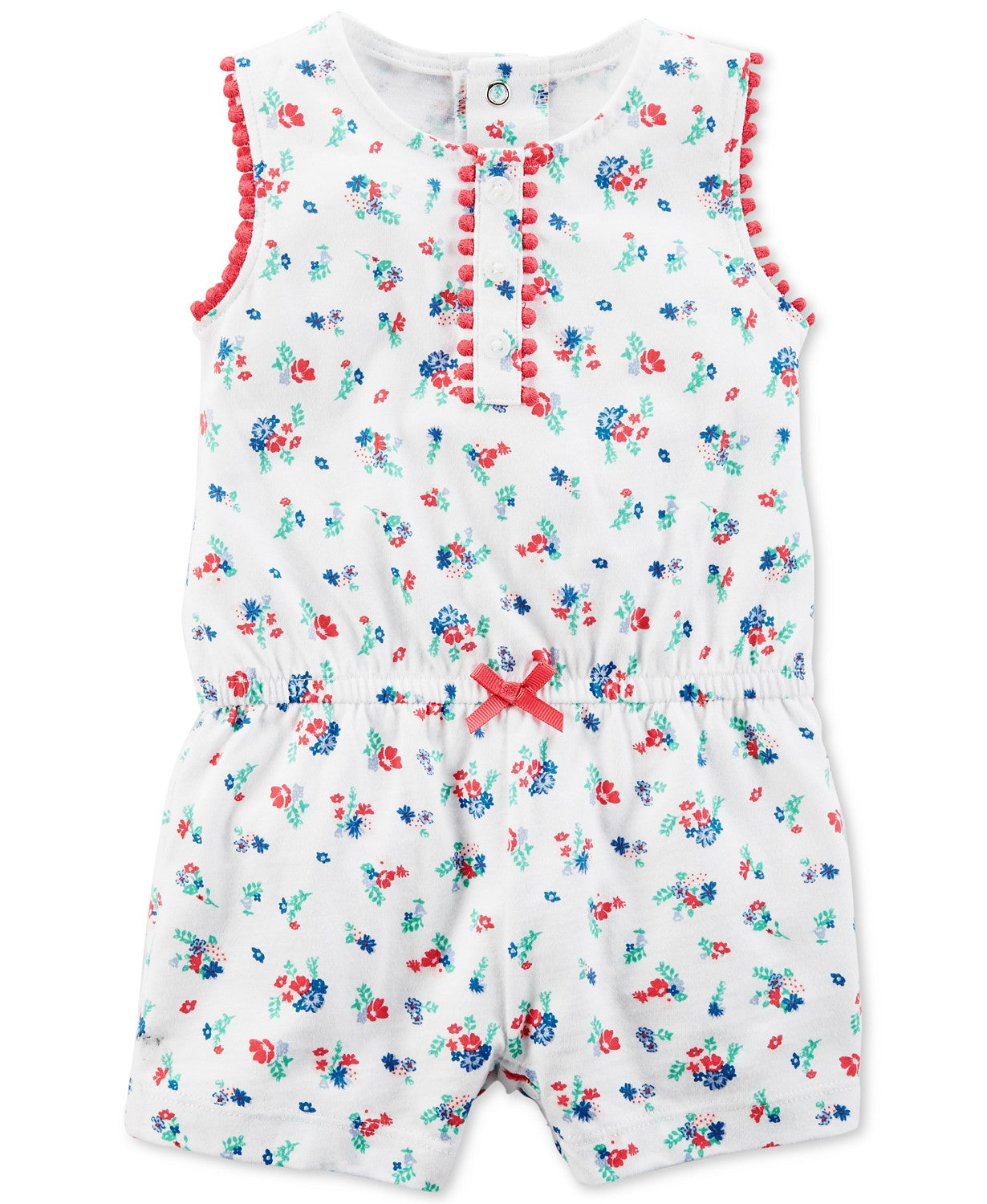 Carter's Baby Girl Floral Romper /6M - ADDROS.COM