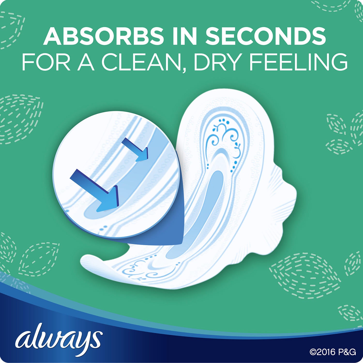 Always Ultra Thin Regular Pads with Wings (48 count)