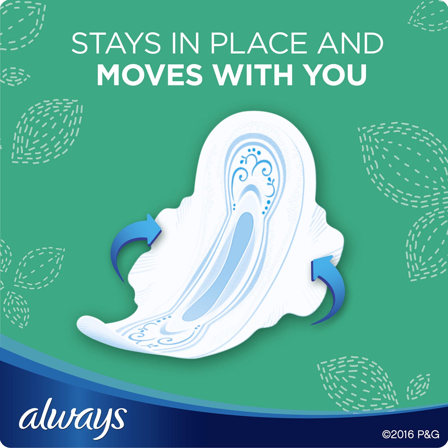 Always Ultra Thin Regular Pads with Wings (48 count)