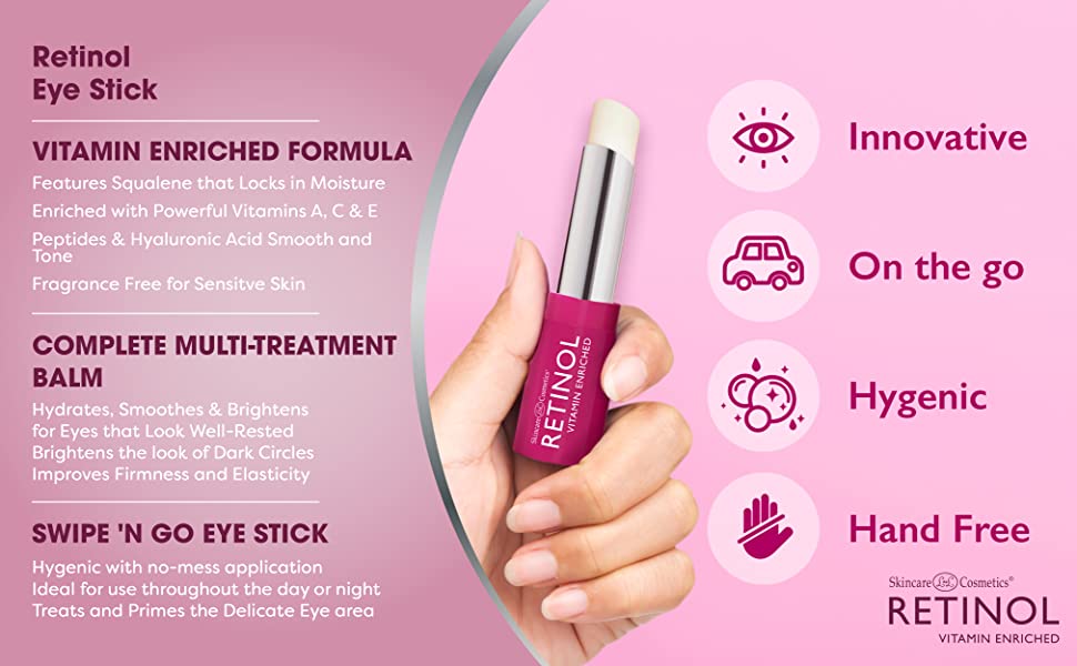 RETINOL Eye Stick, Anti-Aging – Treatment Balm, 8oz