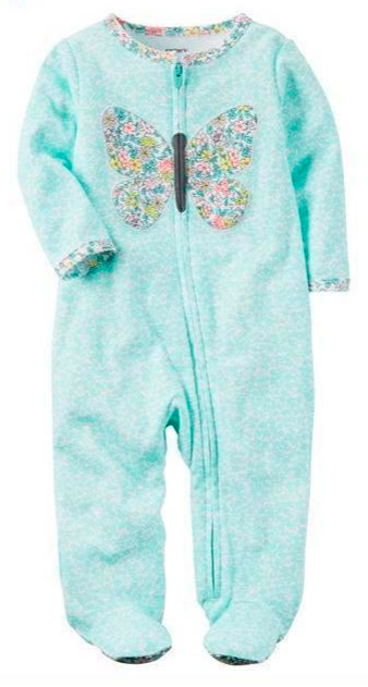 Carter's Baby children kids Cotton Zip-Up Sleep & Play 115G268 (1 Pcs) - ADDROS.COM