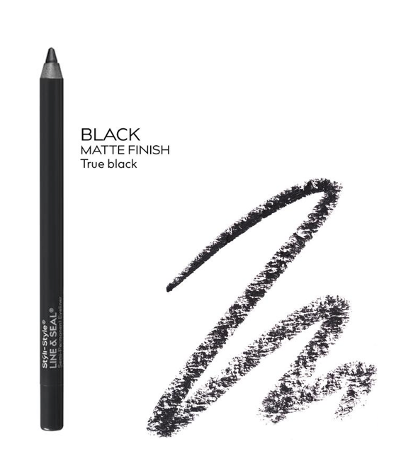 Styli-Style Line & Seal Semi-Permanent Eye Liner - Black (ELS004) - ADDROS.COM