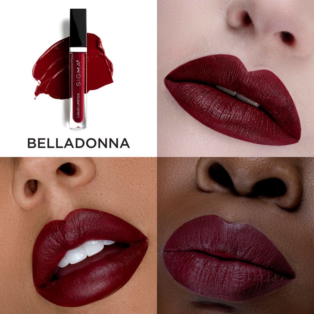 Sigma Beauty Liquid Lipstick - Belladonna - ADDROS.COM