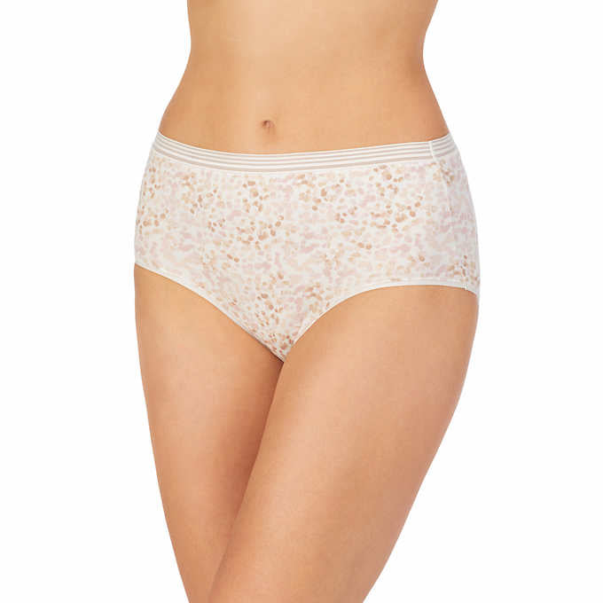 Midnight By Carole Hochman Ladies' Cotton Stretch Brief (Pack of 5)