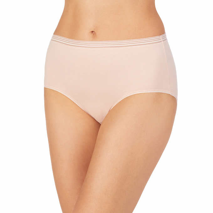 Midnight By Carole Hochman Ladies' Cotton Stretch Brief (Pack of 5)
