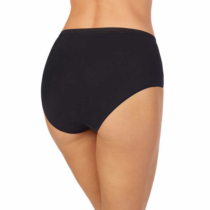 Midnight By Carole Hochman Ladies' Cotton Stretch Brief (Pack of 5)