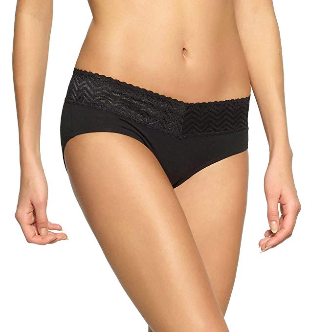 Gloria Vanderbilt Ladies' Hipster With Lace 5-Pack (Small) - ADDROS.COM