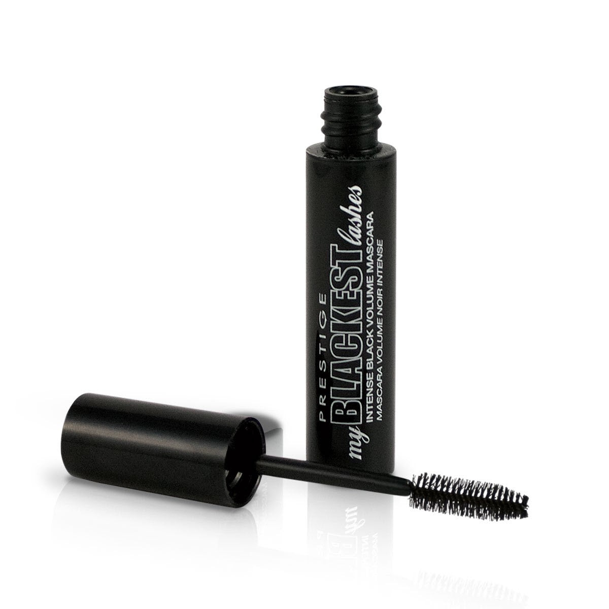 PRESTIGE My Blackest Lashes Mascara, Intense Black Volume, Blackest Black (MLB-01) - ADDROS.COM