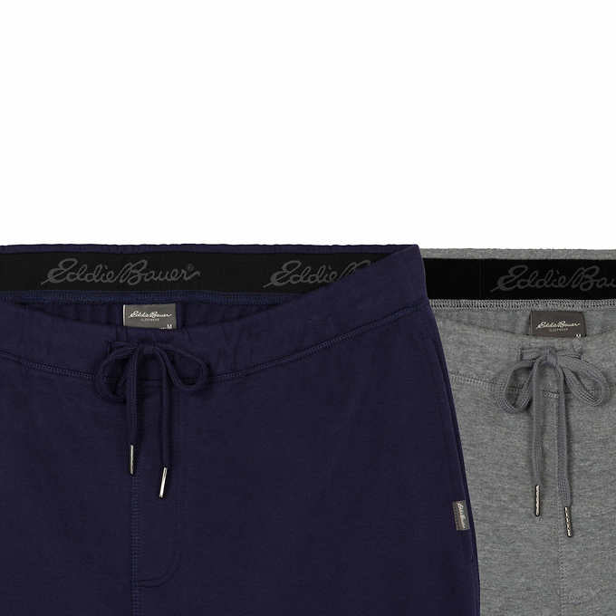 Eddie Bauer Men’s Jogger, Blue (2-pack)