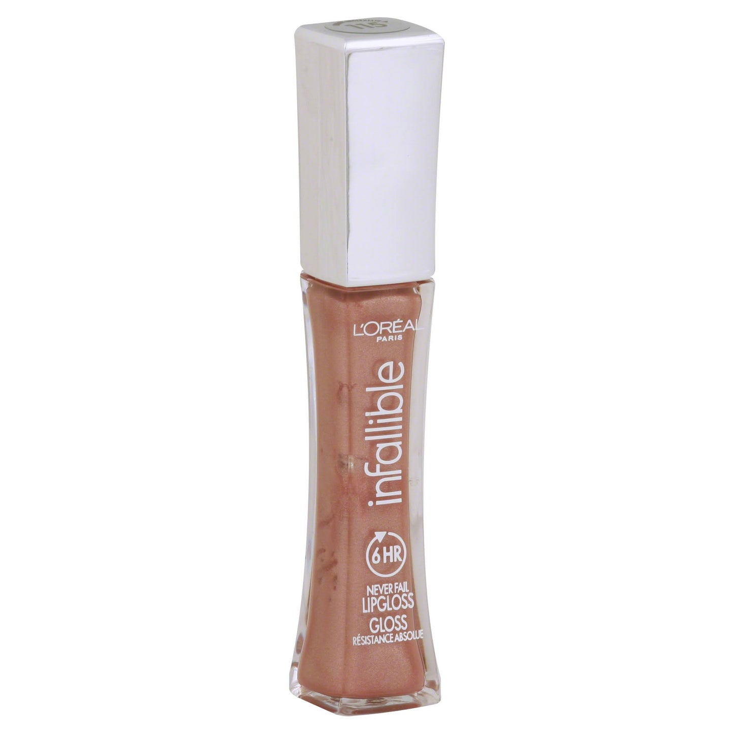 L'OREAL Paris Infallible 8 HR Pro Gloss, Blush 115, 0.21 fl. oz - ADDROS.COM
