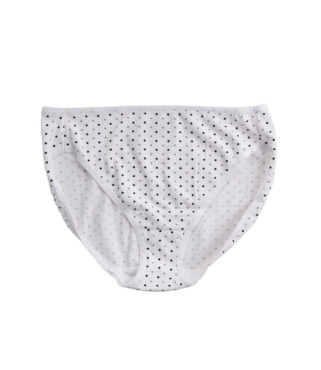 Felina Ladies' Cotton Stretch, Hi Cut Bikini (6-pack) - ADDROS.COM