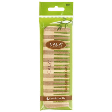 CALA Bamboo Hair Comb (66161) - ADDROS.COM