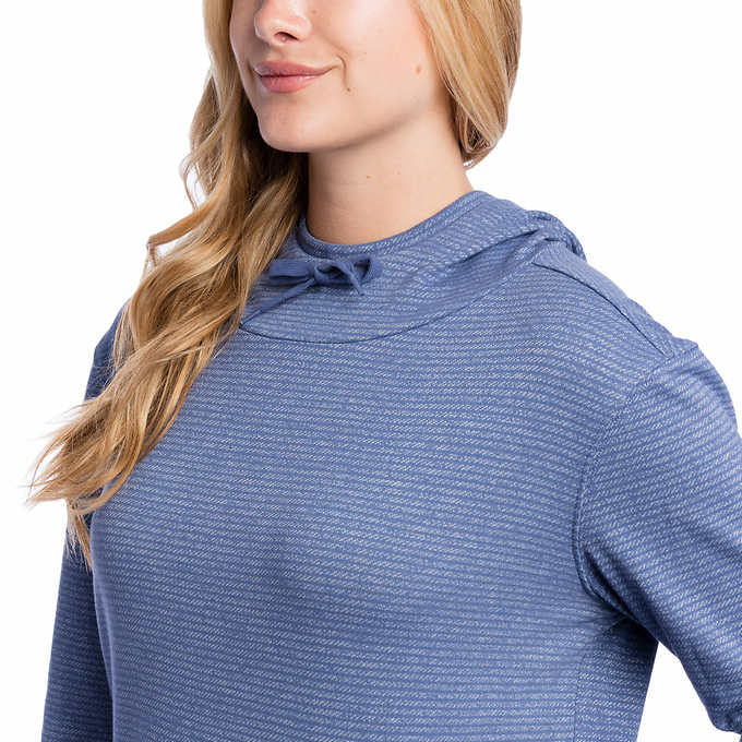 Champion Ladies' French Terry Hoodie - Light Blue (L) - ADDROS.COM