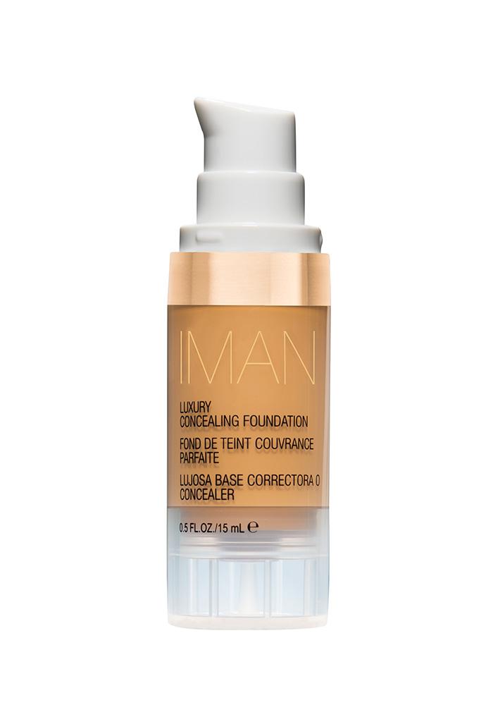 IMAN COSMETICS Luxury Concealing Foundation - Clay 1 - ADDROS.COM