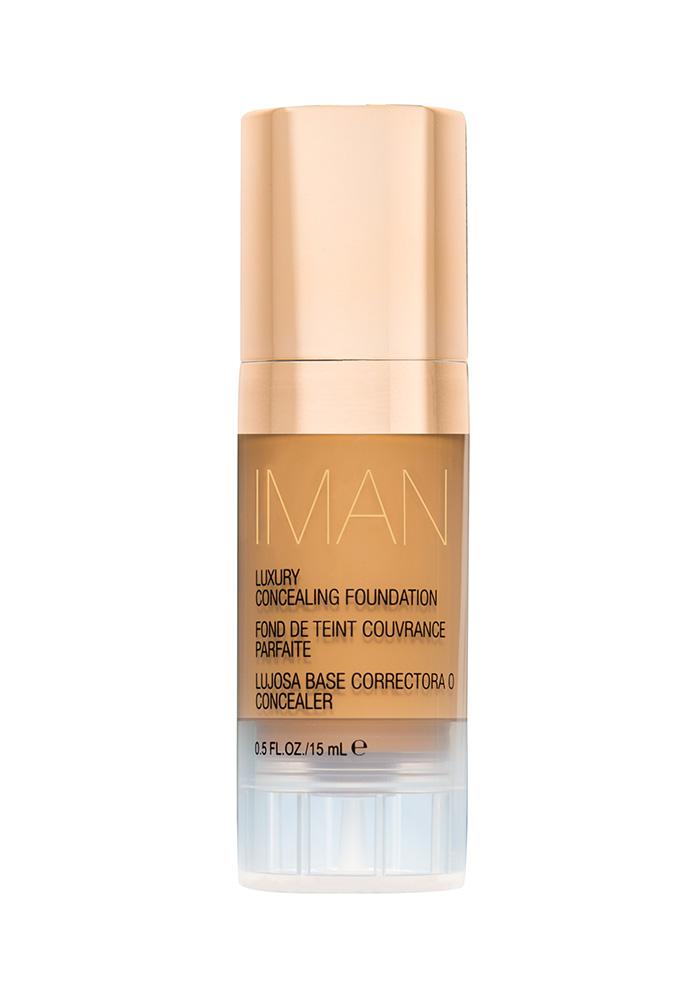 IMAN COSMETICS Luxury Concealing Foundation - Clay 1 - ADDROS.COM