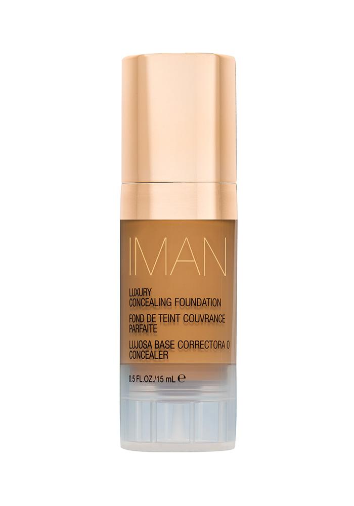 IMAN COSMETICS Luxury Concealing Foundation - Clay 4 - ADDROS.COM