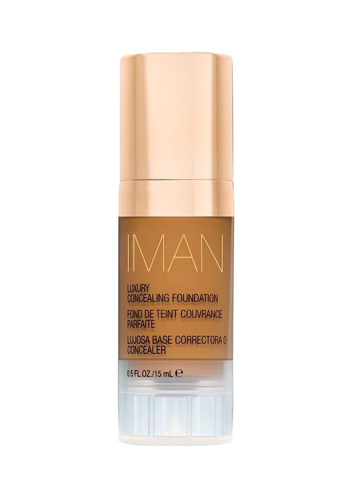 IMAN COSMETICS Luxury Concealing Foundation - Clay 5 - ADDROS.COM