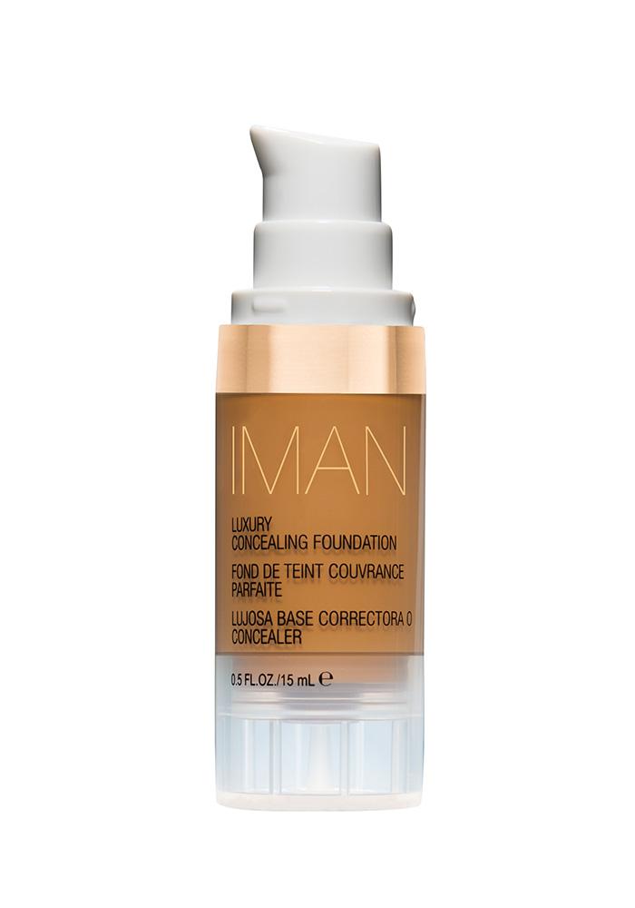 IMAN COSMETICS Luxury Concealing Foundation - Clay 5 - ADDROS.COM