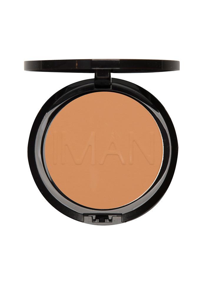 IMAN Luxury Pressed Powder, Clay Medium - ADDROS.COM