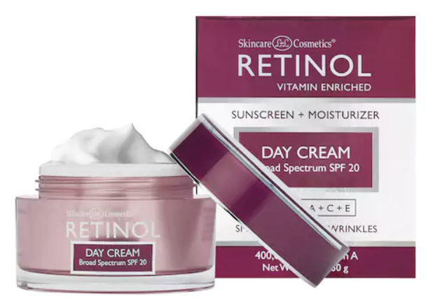 RETINOL Day Cream Broad Spectrum, SPF 20, 1.7 Oz (50g) - ADDROS.COM