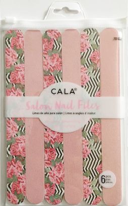 Cala salon nail files - Dusty Rose (6PCS) (70102)