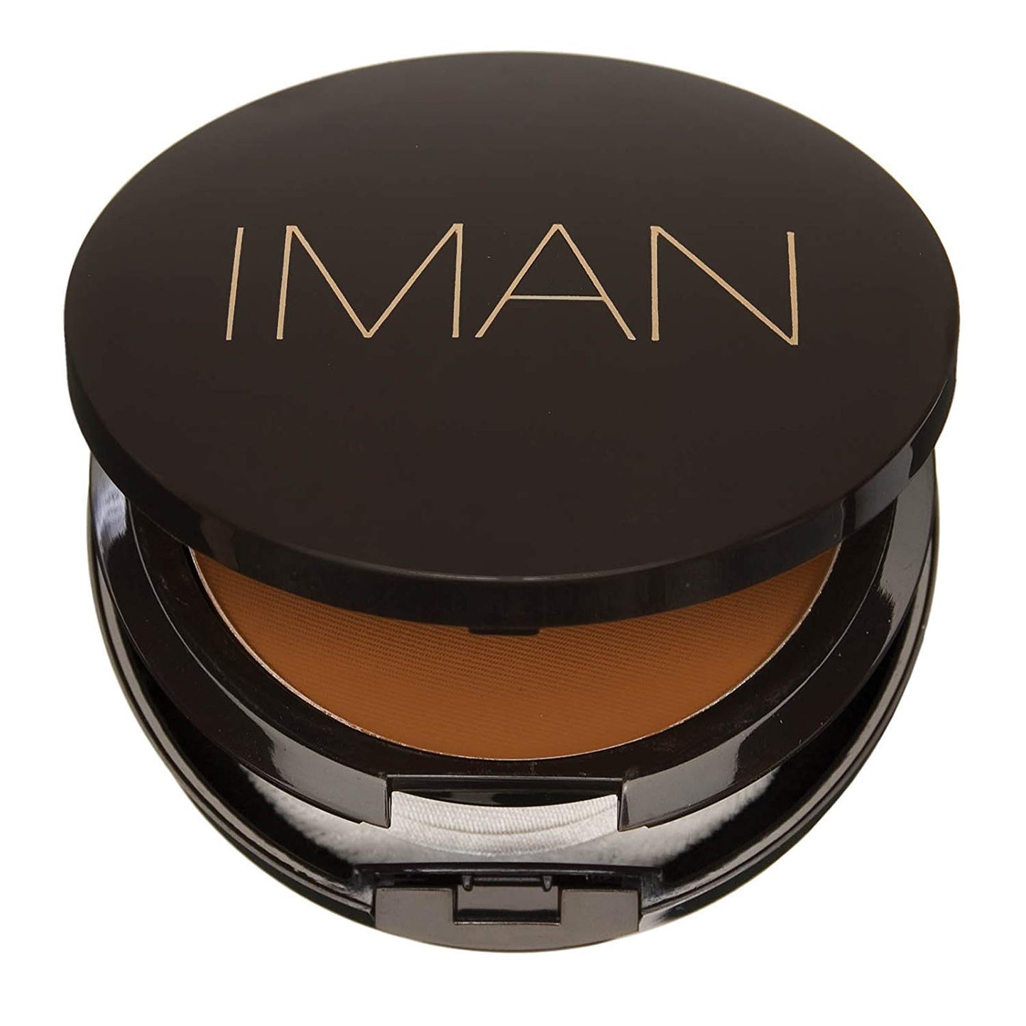 IMAN Luxury Pressed Powder, Earth Deep - ADDROS.COM
