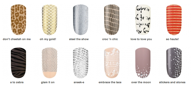 Essie Sleek Stick Nail Applique - Small Pleasures 240 (1 kit) - ADDROS.COM