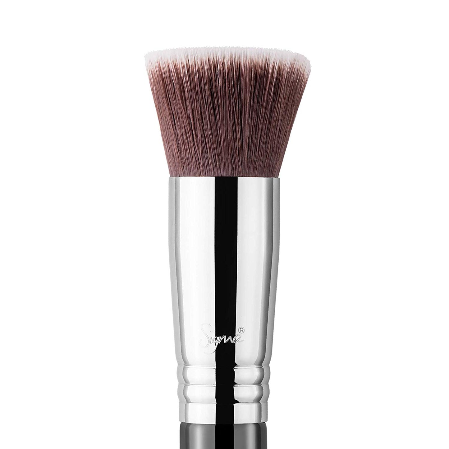 Sigma Beauty F80 Flat Kabuki Brush, Black/Chrome - ADDROS.COM