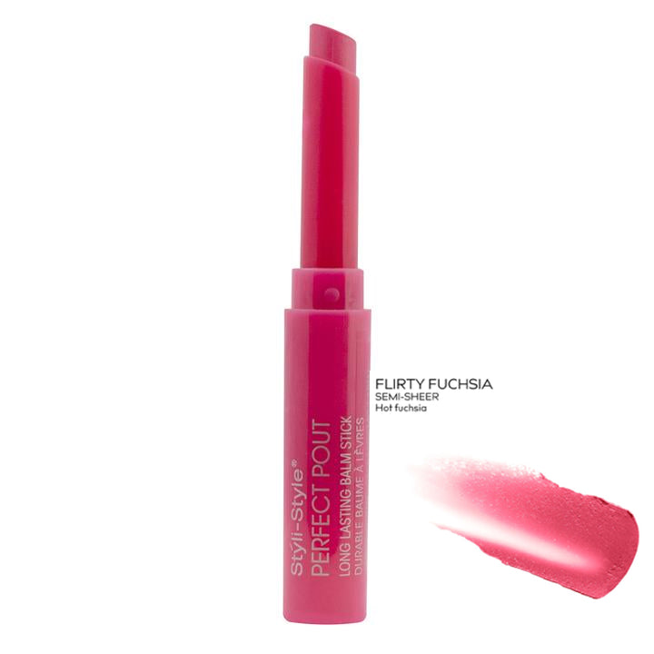 Styli Style Perfect Pout Long Lasting Balm Stick - Flirty Fuchsia (LPP003) - ADDROS.COM