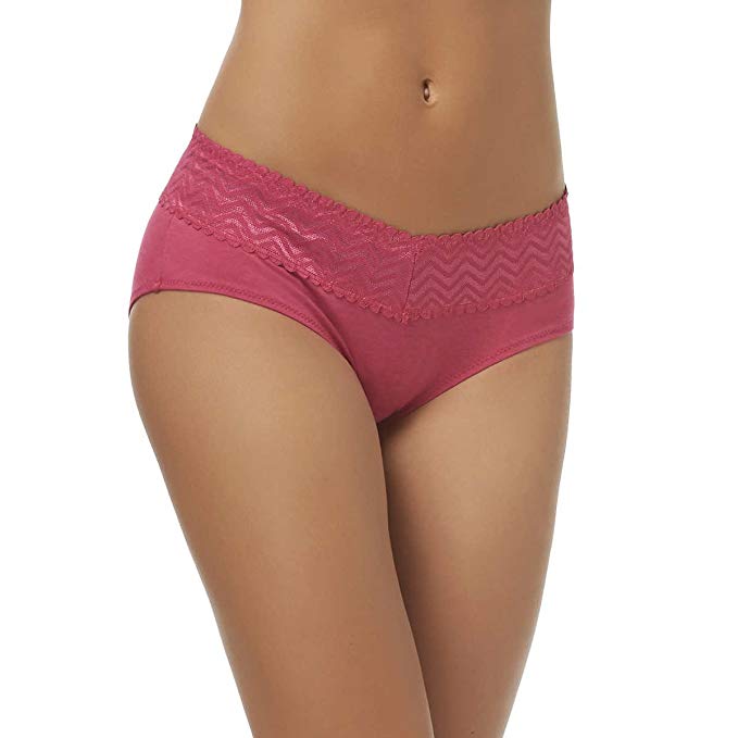 Gloria Vanderbilt Ladies' Hipster With Lace - Small (5-Pack) - ADDROS.COM
