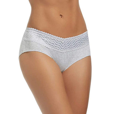 Gloria Vanderbilt Ladies' Hipster With Lace, X-Large (5-Pack) - ADDROS.COM