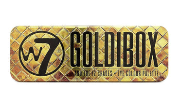 W7 Goldibox and the 12 Shades Eye Colour Palette Tin - ADDROS.COM