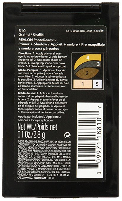 Revlon Photoready Primer Plus Shadow - Graffiti 510, 0.1 Oz - ADDROS.COM