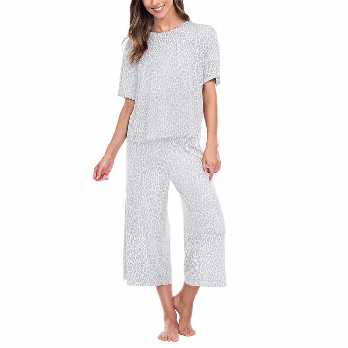 Honeydew Ladies' 2-piece Crop Pant PJ Set