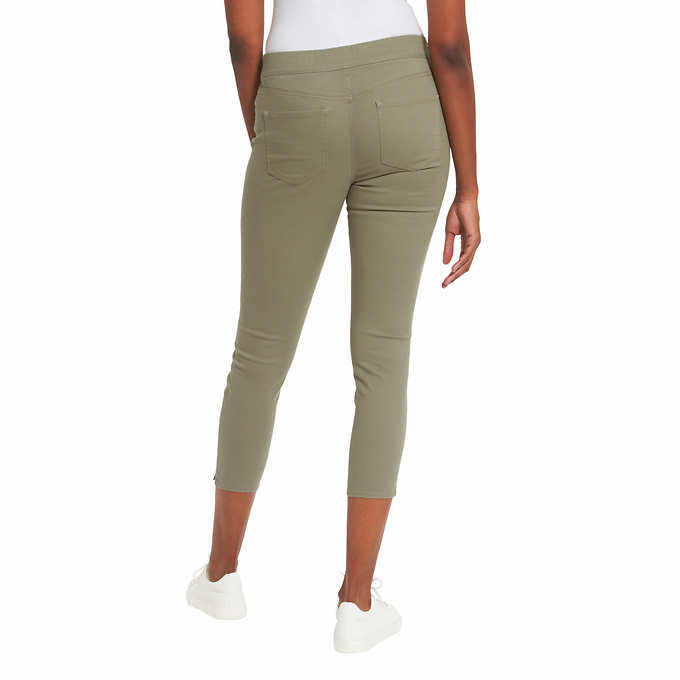 Gloria Vanderbilt Ladies' Pull On Crop Pant - Green