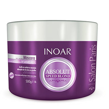 INOAR Absolut Speed Blond Mask - 500 g (1.1 Lb.) - ADDROS.COM