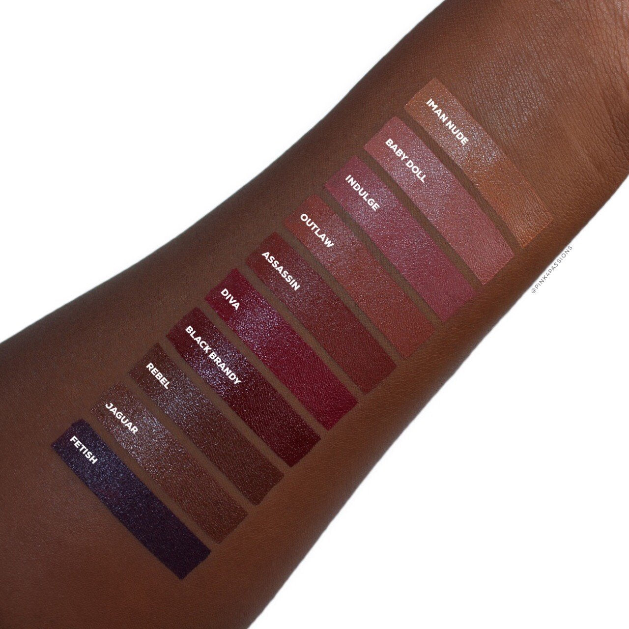 IMAN COSMETICS Luxury Moisturizing Lipstick, Hot - ADDROS.COM